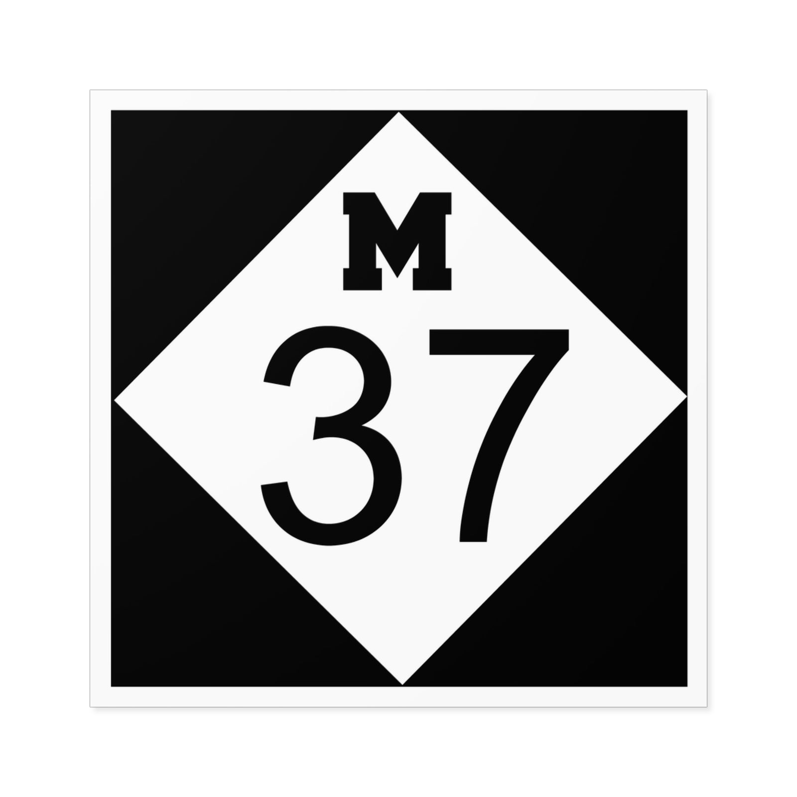 M37 - Vinyl Sticker