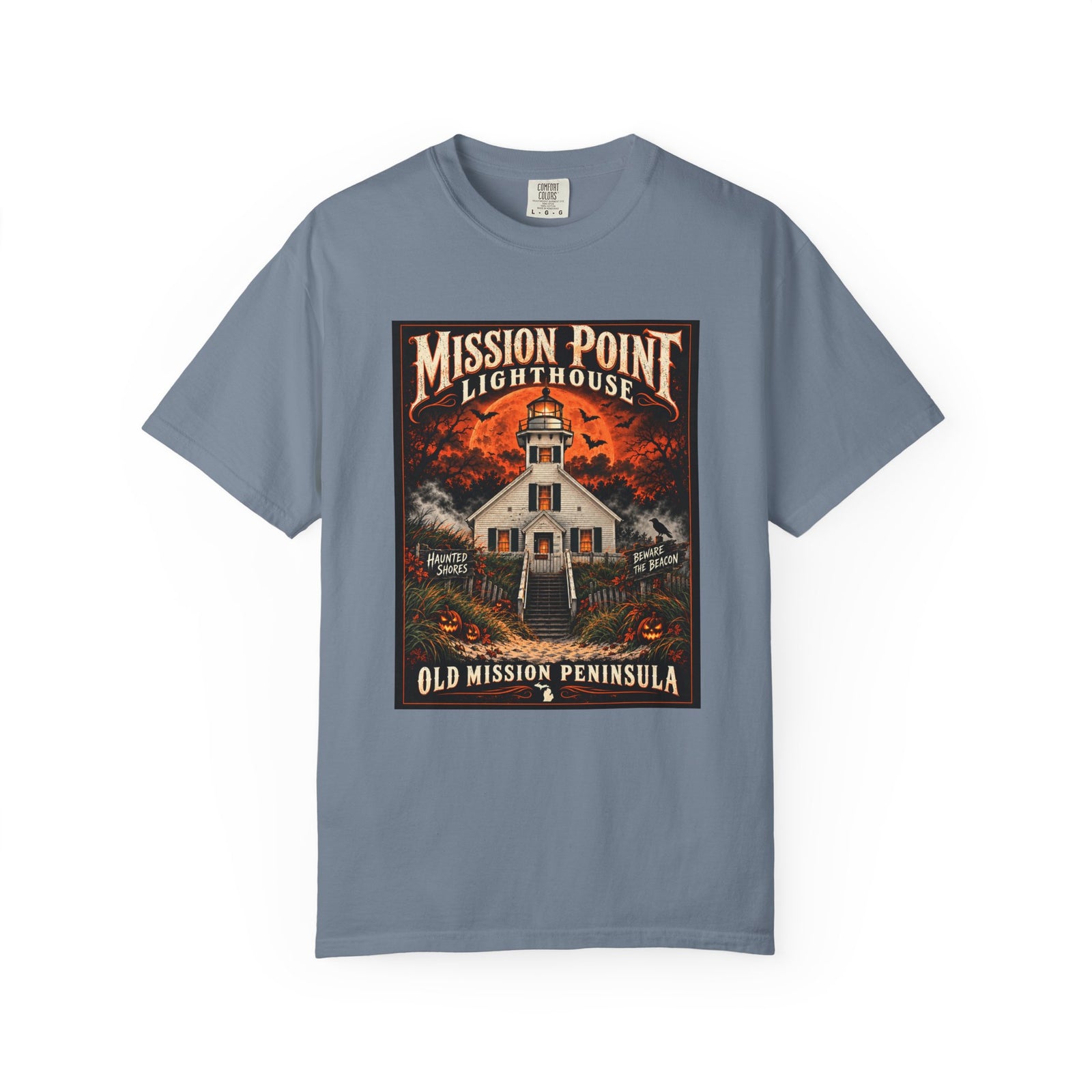 Mission Point Lighthouse Halloween Tee