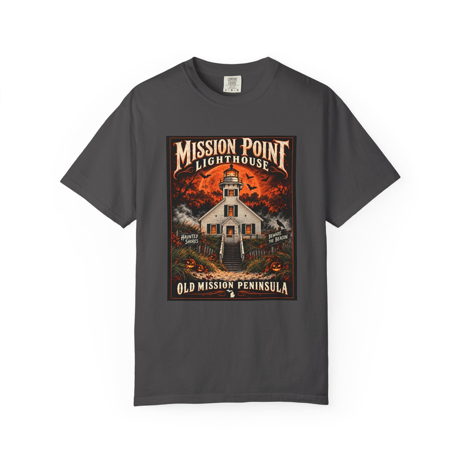 Mission Point Lighthouse Halloween Tee