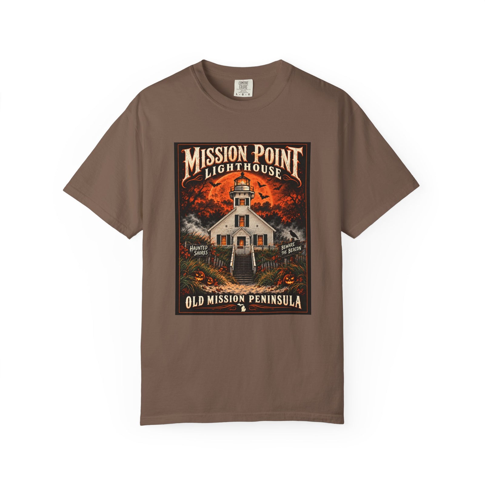 Mission Point Lighthouse Halloween Tee