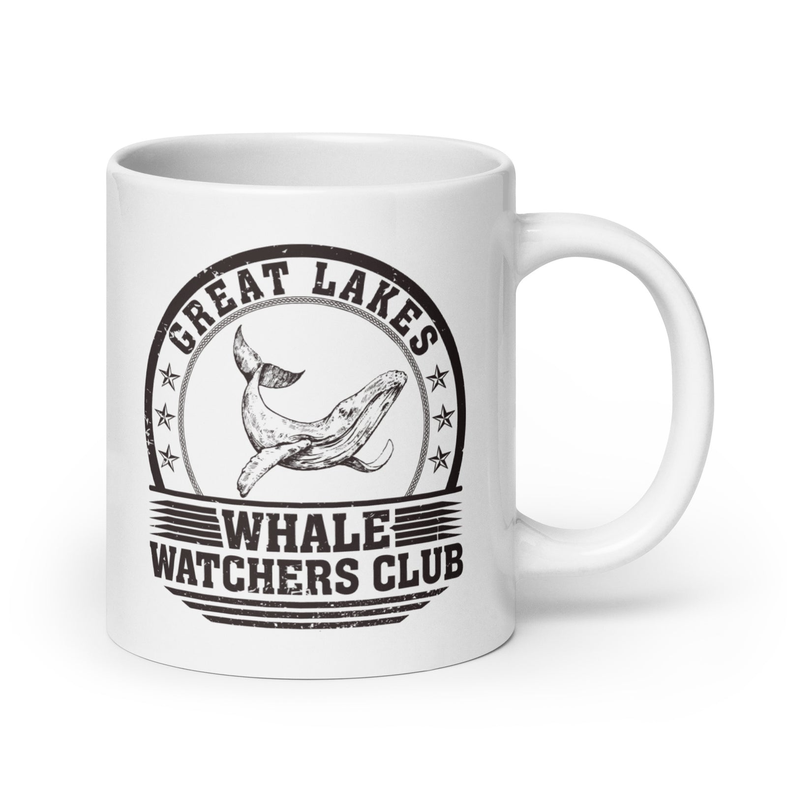 Great Lakes Whale Watchers Mug - 3 Sizes