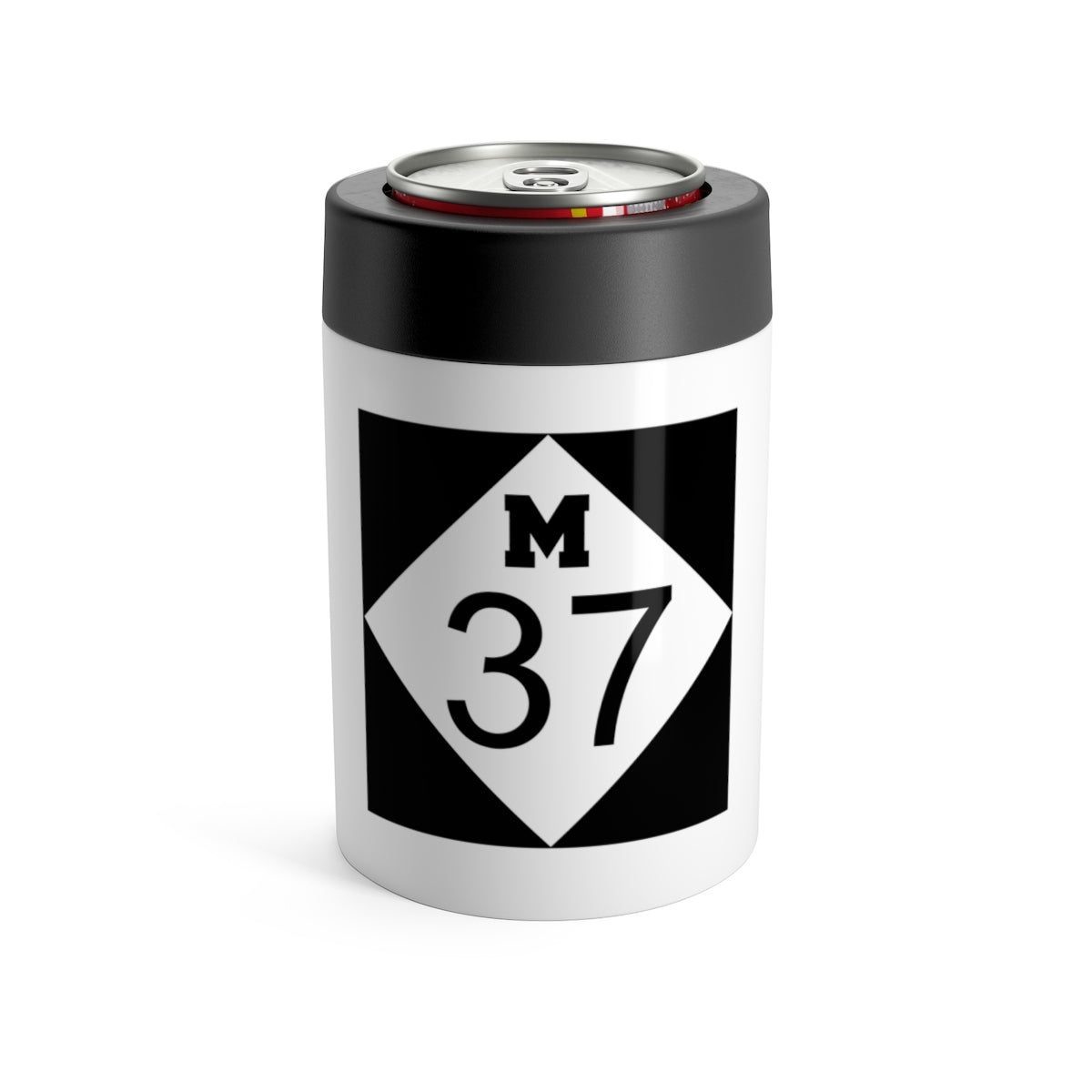 M37 White Stainless Steel Can Holder