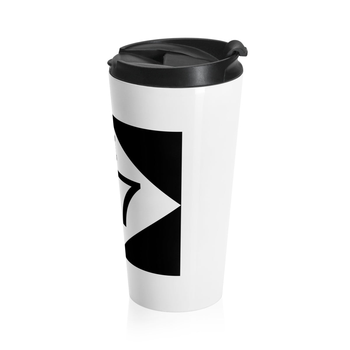 M37 White Stainless Steel Travel Mug - 15 oz.