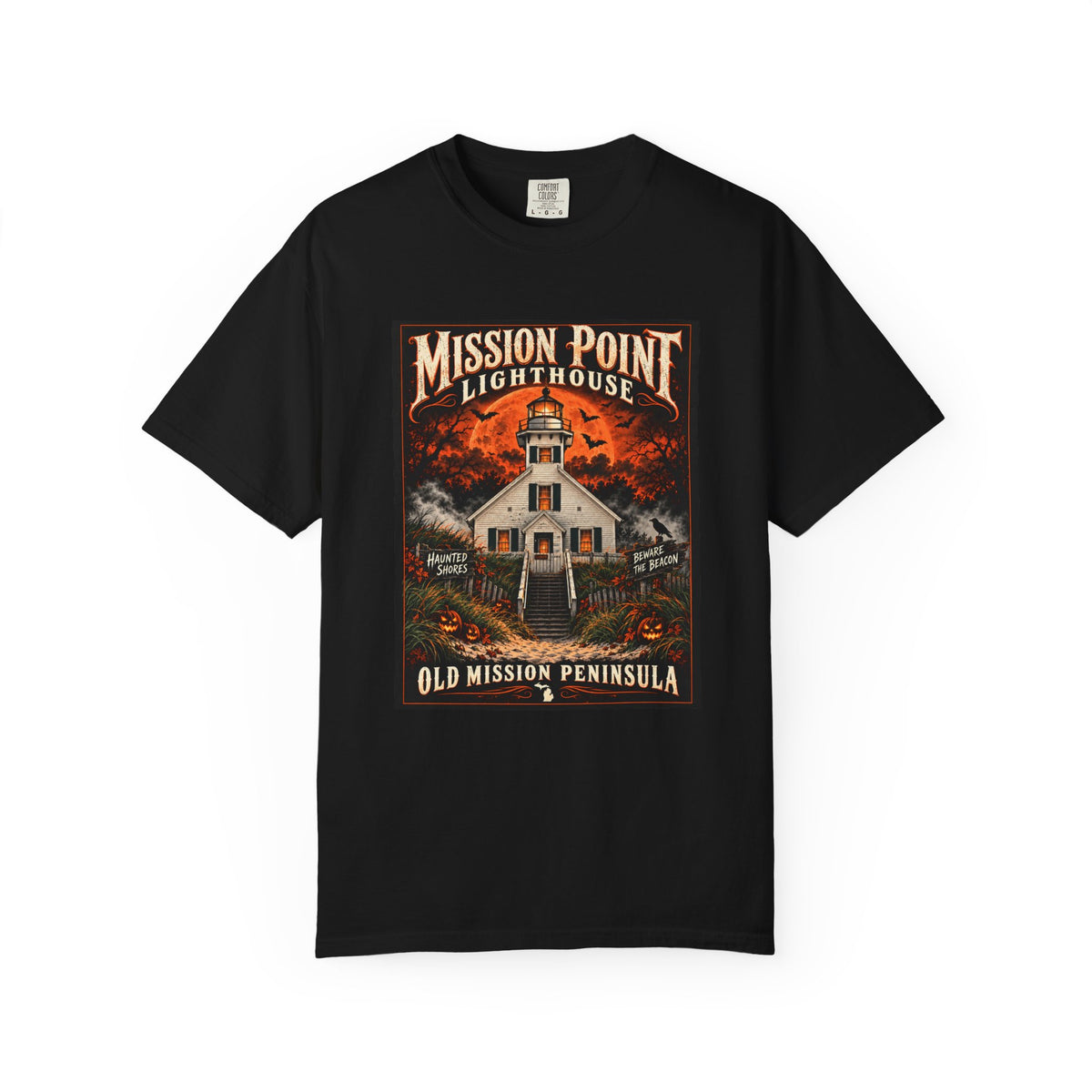 Mission Point Lighthouse Halloween Tee