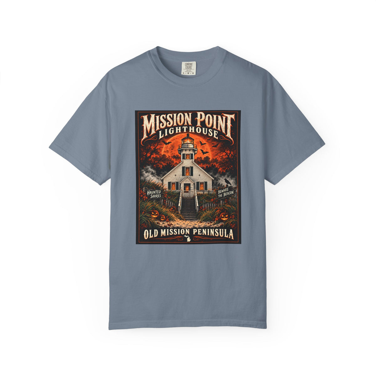 Mission Point Lighthouse Halloween Tee