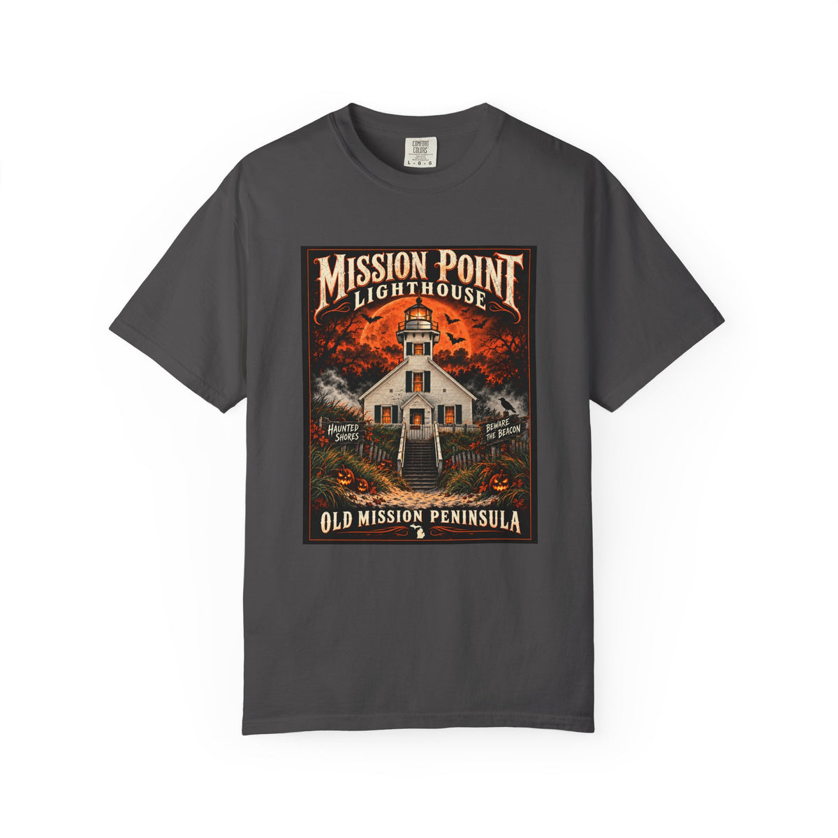 Mission Point Lighthouse Halloween Tee