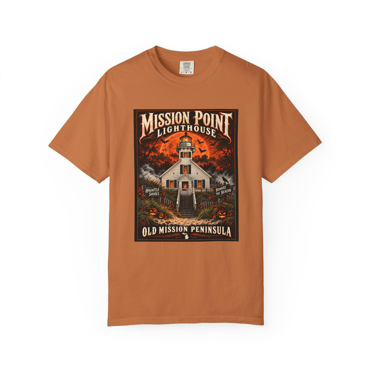 Mission Point Lighthouse Halloween Tee