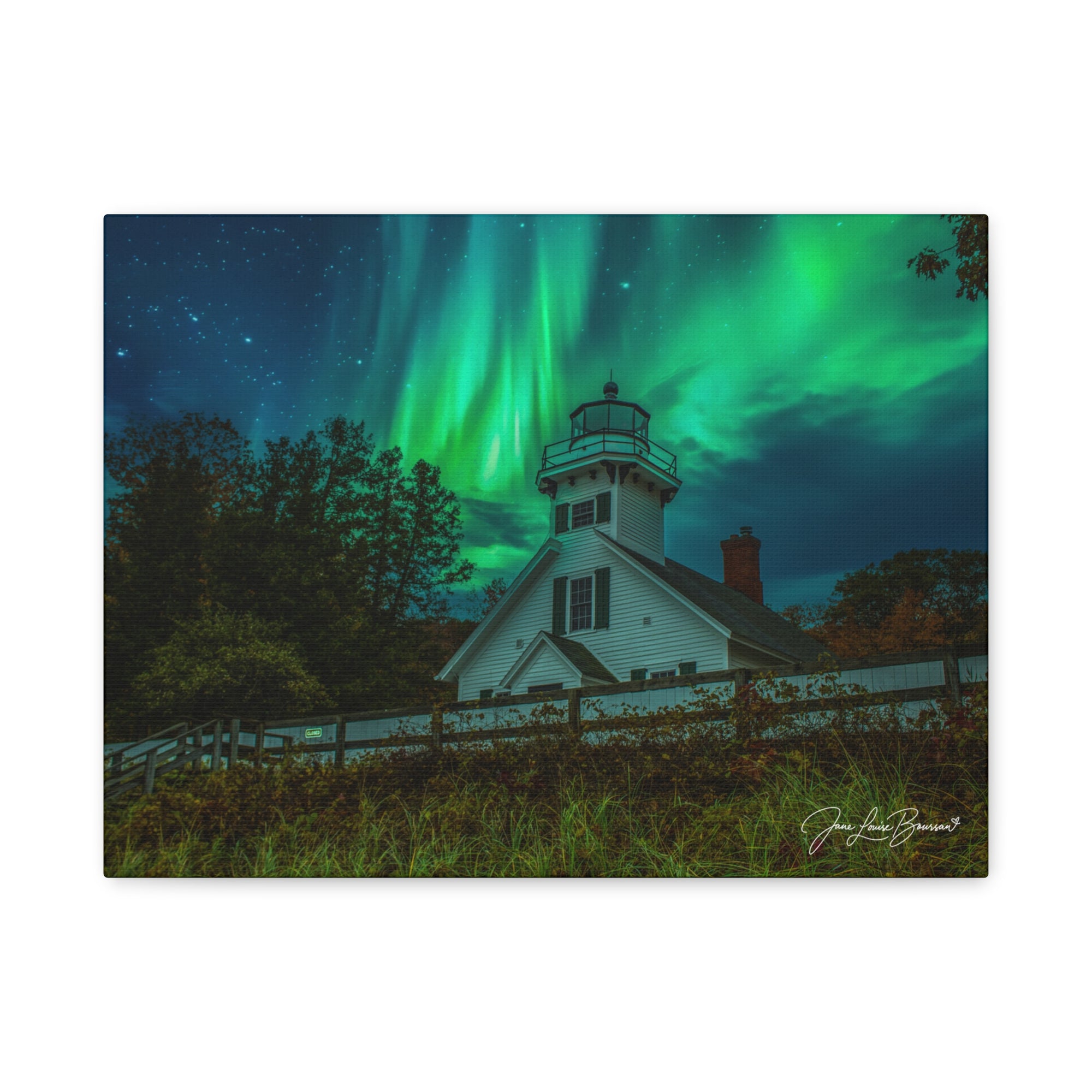 Mission Point Lighthouse - Northern Lights 1