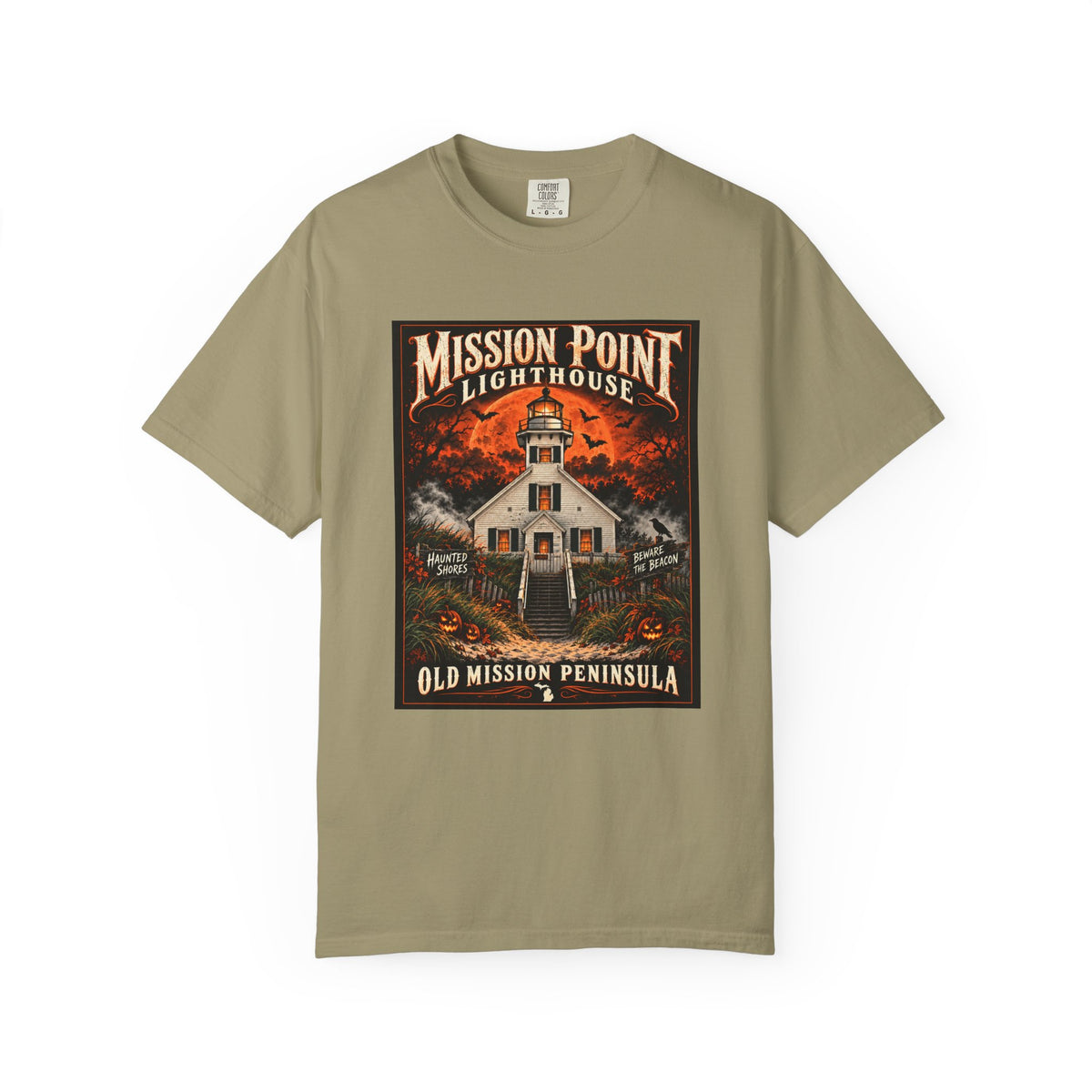 Mission Point Lighthouse Halloween Tee