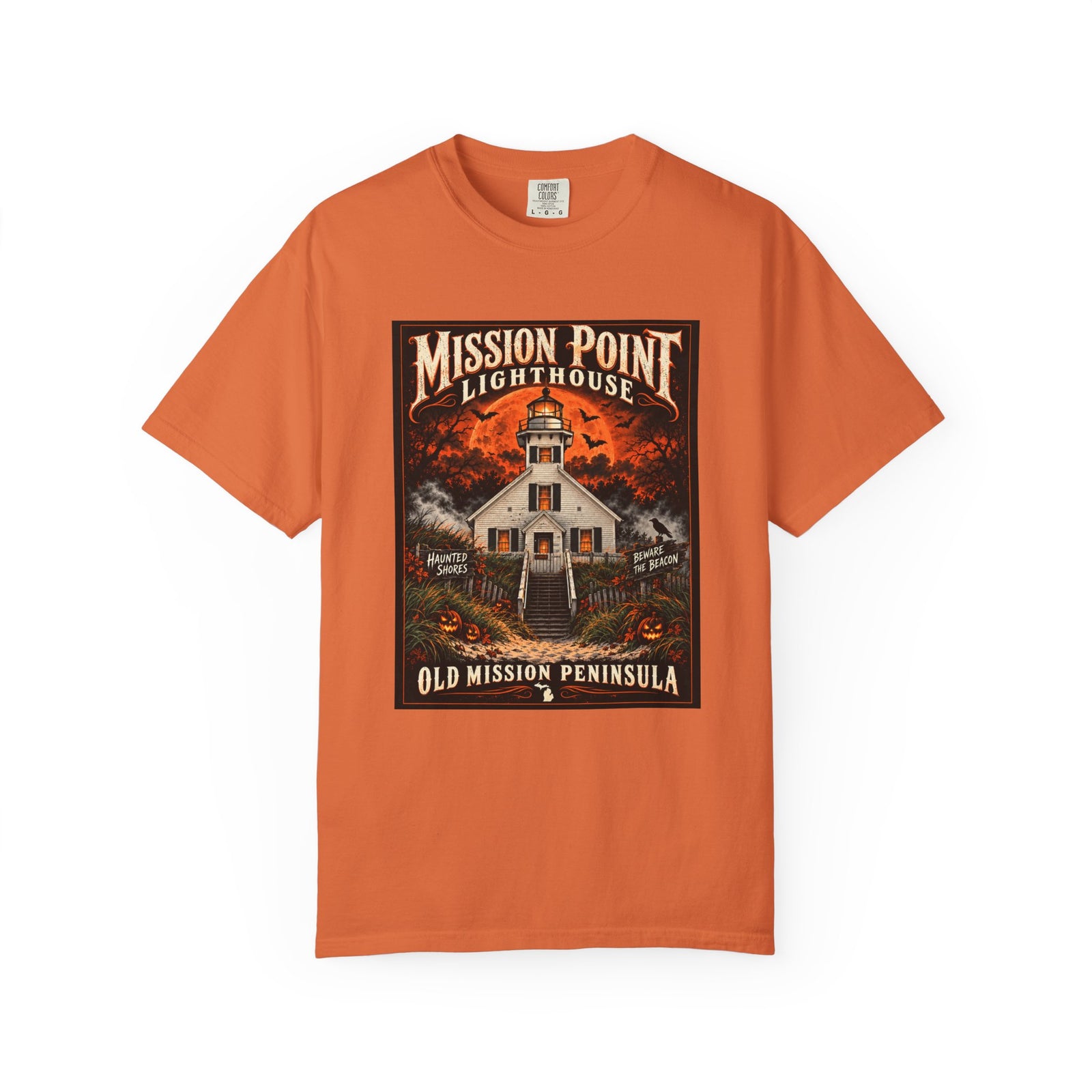 Mission Point Lighthouse Halloween Tee
