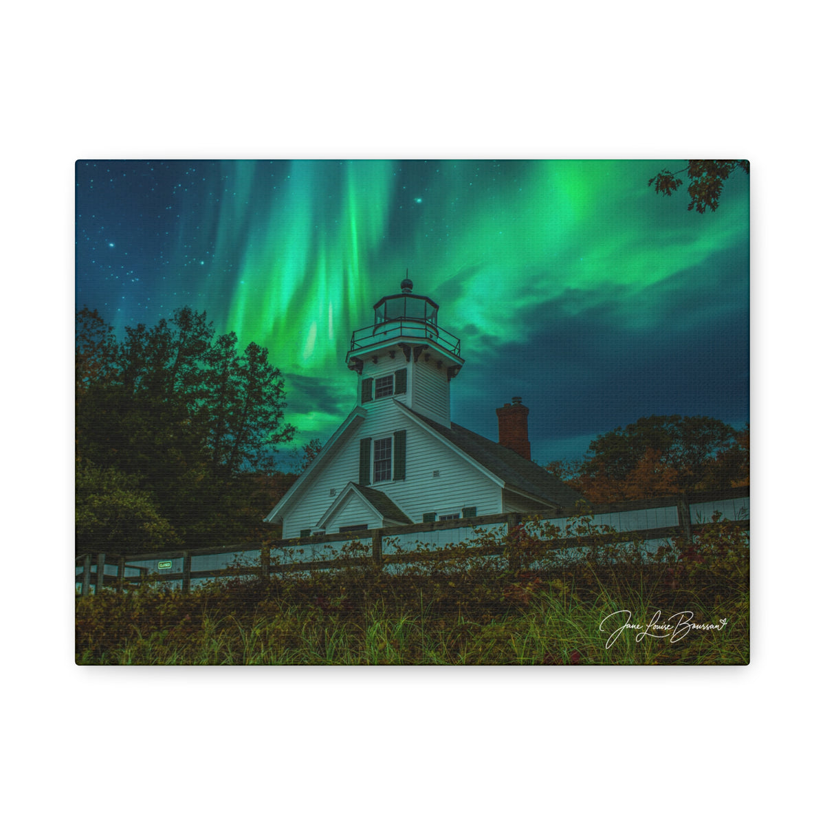 Mission Point Lighthouse - Northern Lights 1