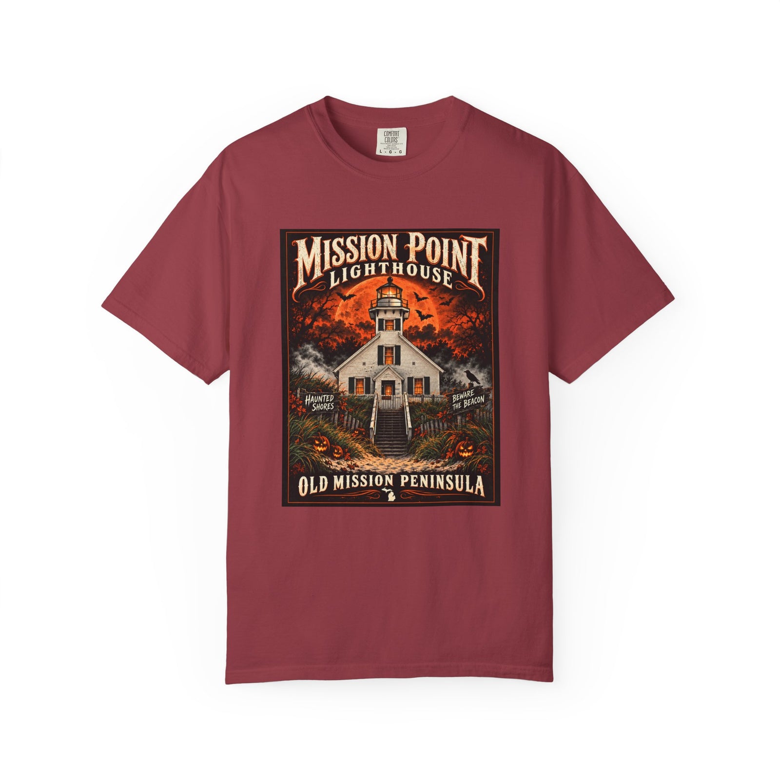 Mission Point Lighthouse Halloween Tee
