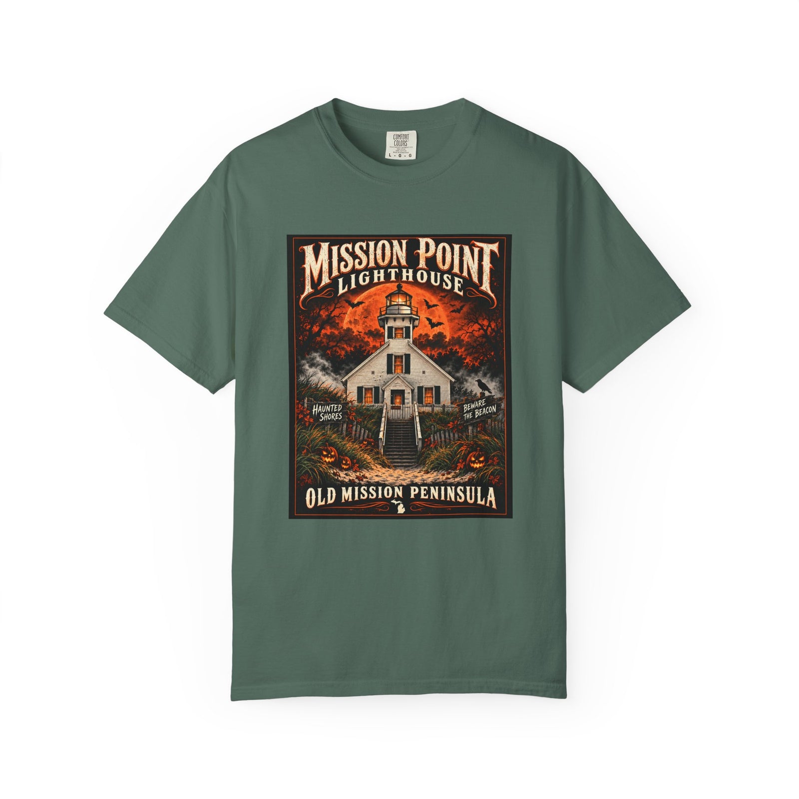 Mission Point Lighthouse Halloween Tee