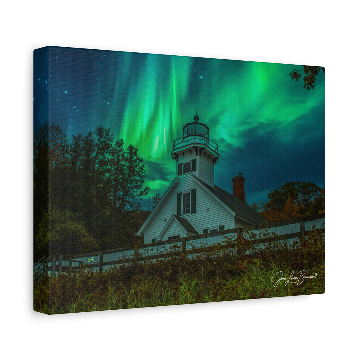 Mission Point Lighthouse - Northern Lights 1