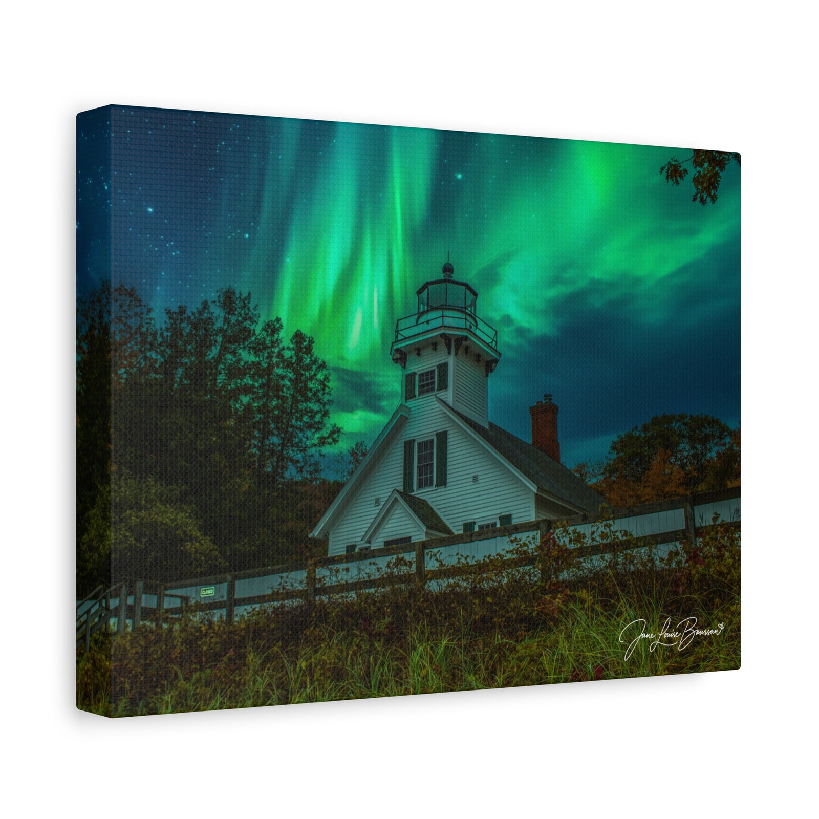 Mission Point Lighthouse - Northern Lights 1