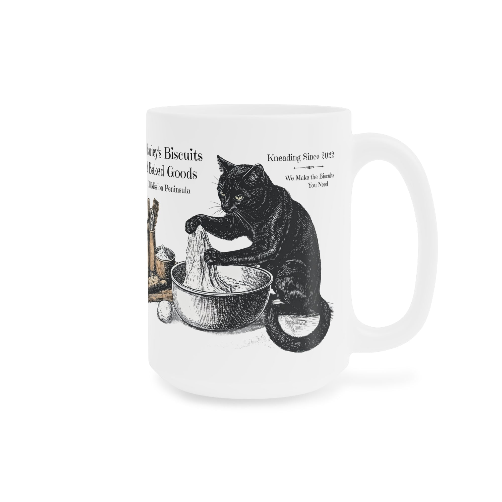 Charley's Biscuits & Baked Goods Ceramic Mug - 3 Sizes