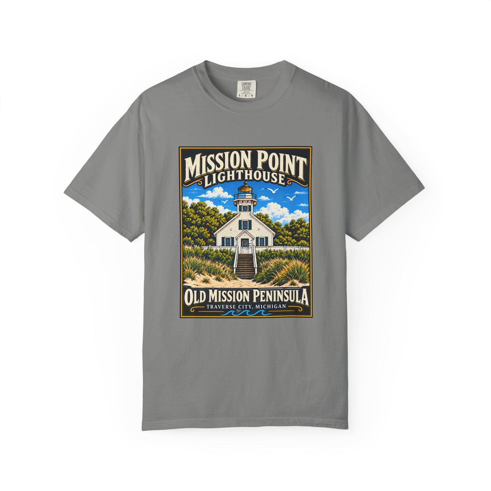 Mission Point Lighthouse Tee