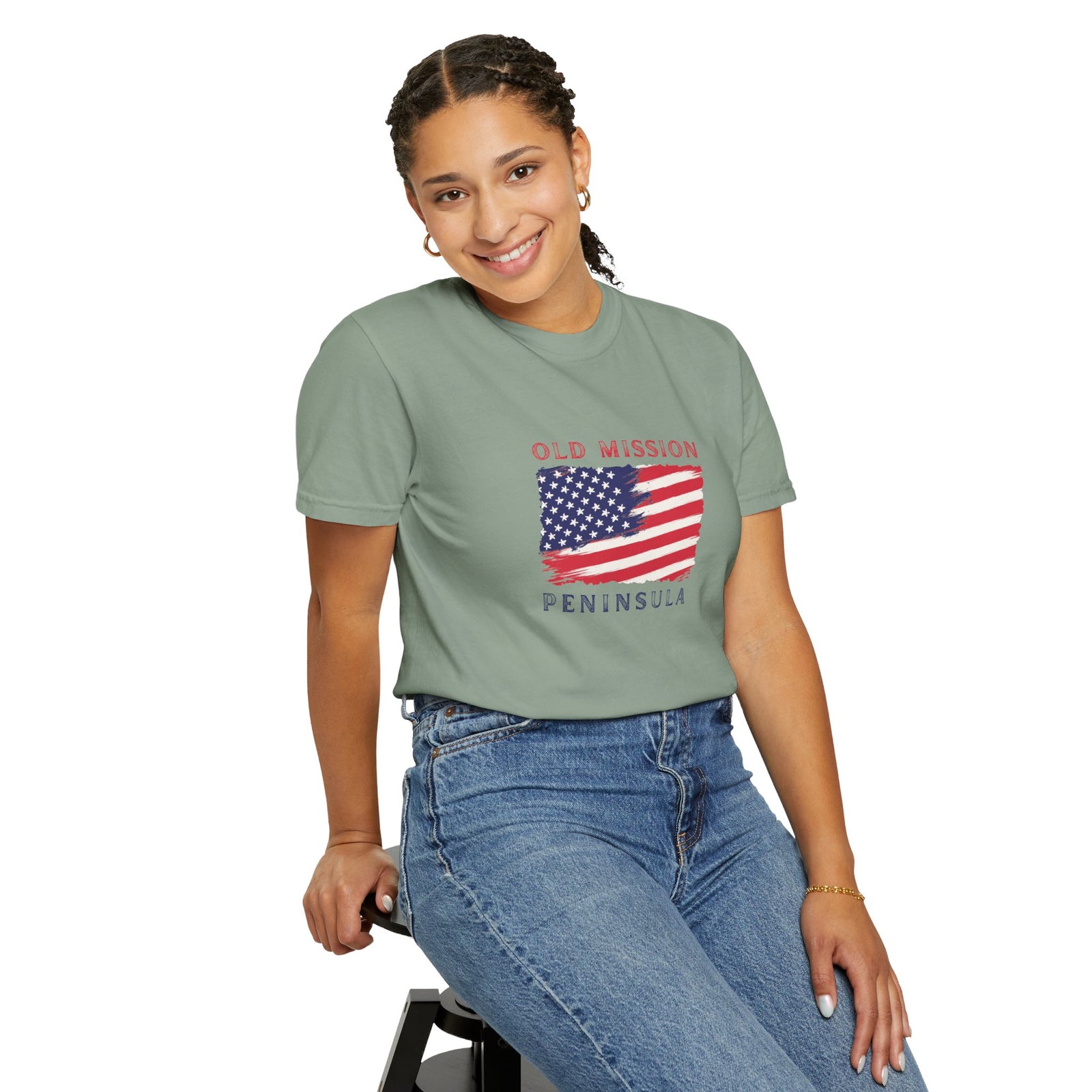 OMP Flag Cotton Tee