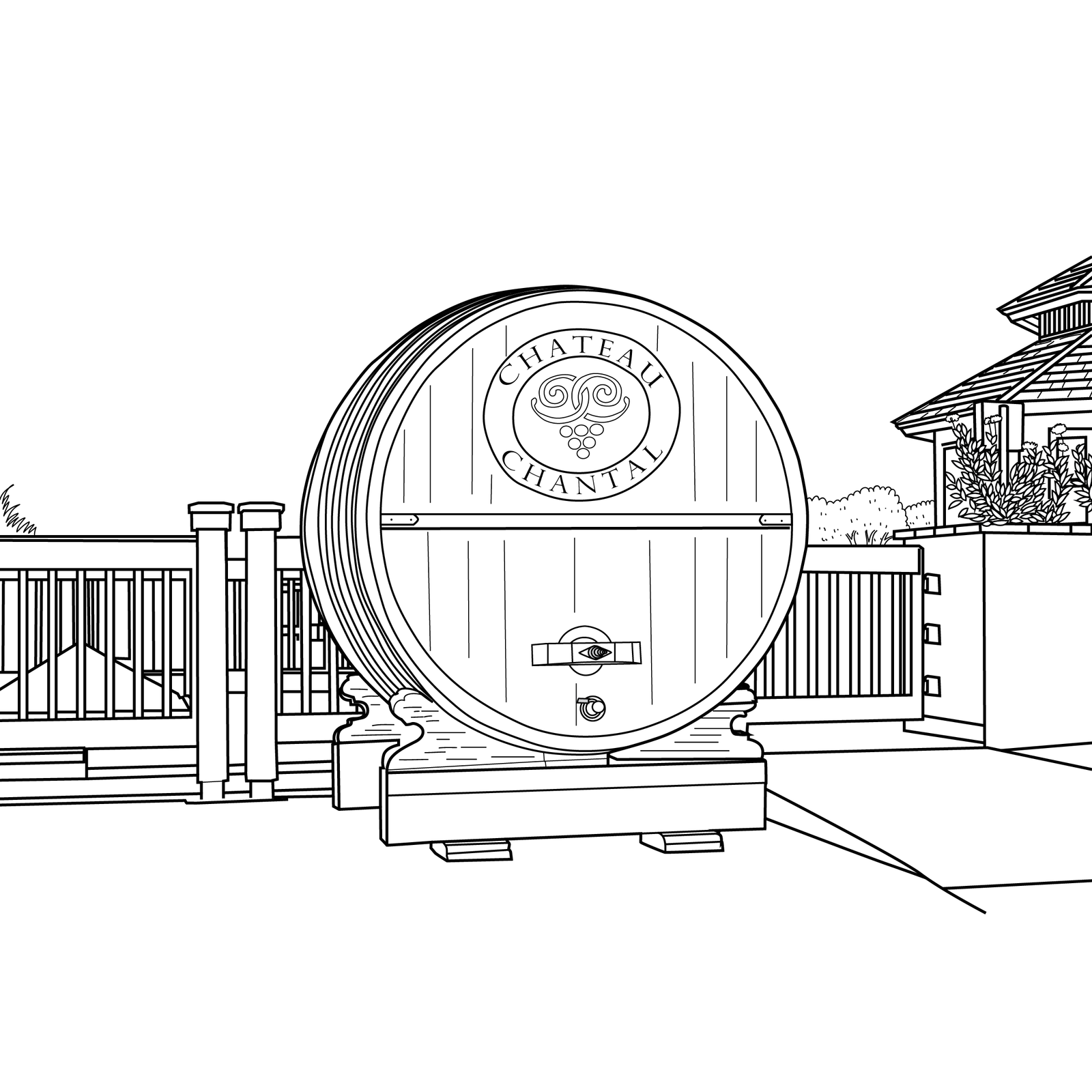 The Old Mission Coloring Book