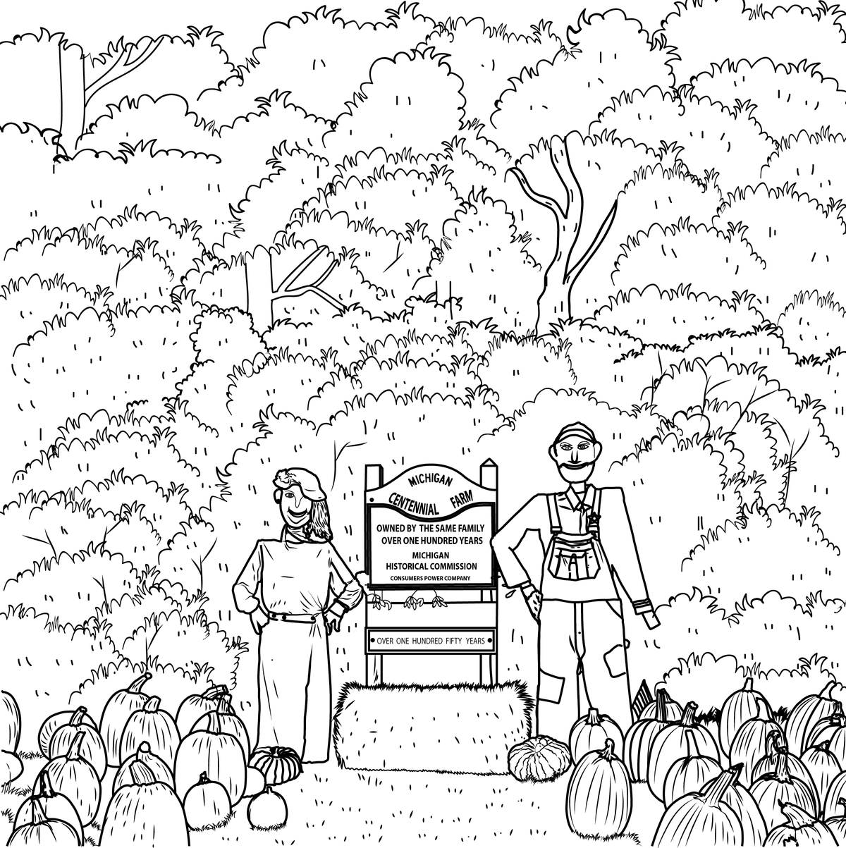 The Old Mission Coloring Book