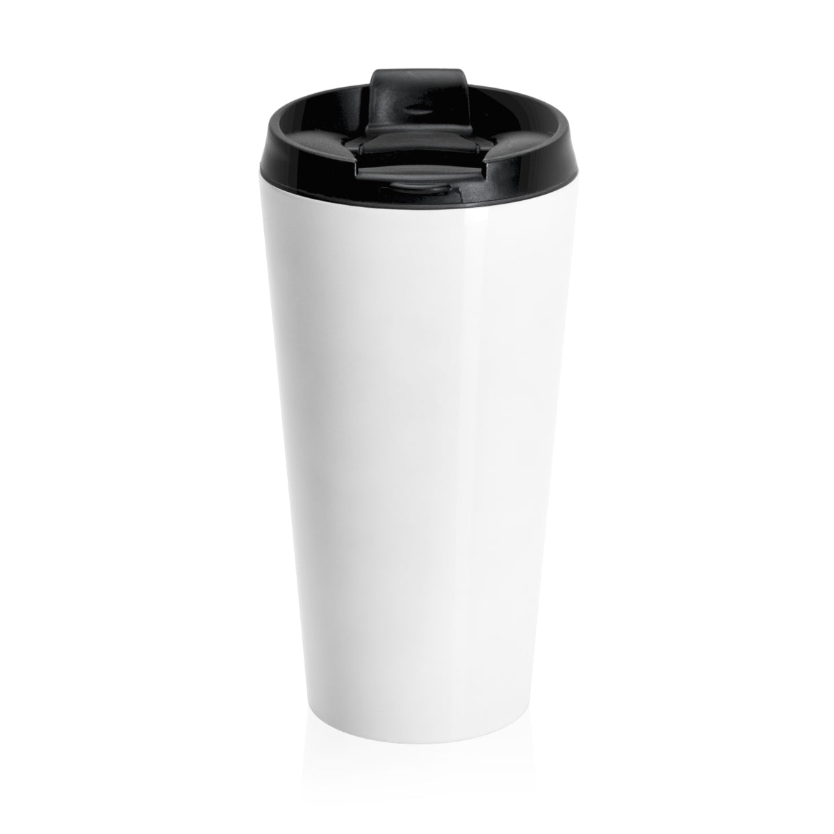 Old Mission Panthers White Stainless Steel Travel Mug - 15 oz.
