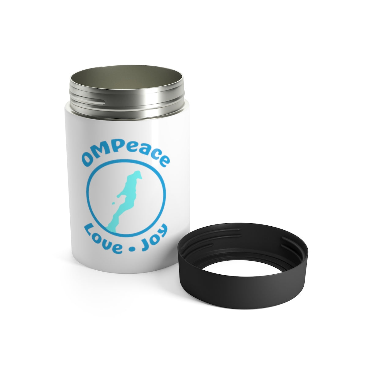 OMPeace White Stainless Steel Can Holder