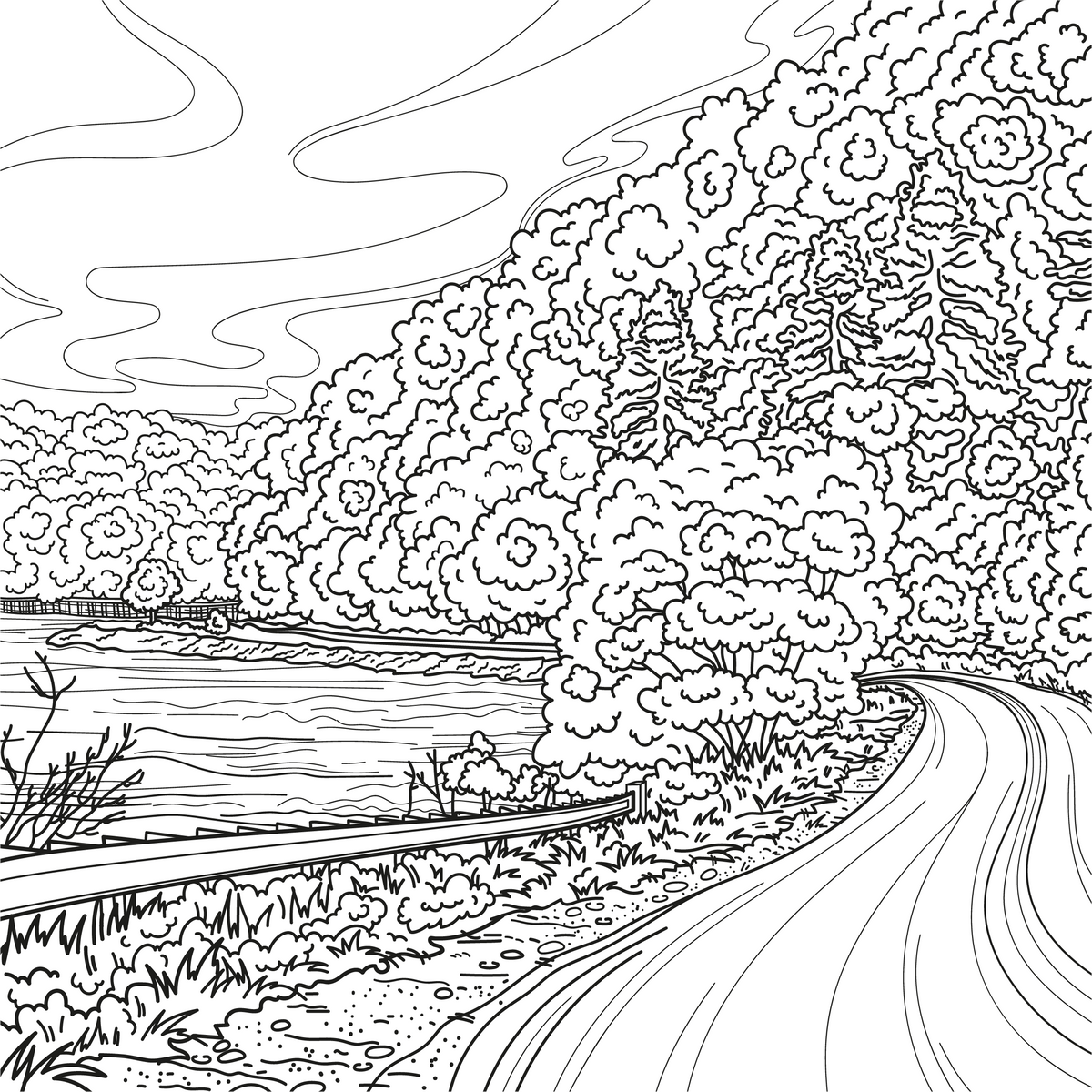 The Old Mission Coloring Book