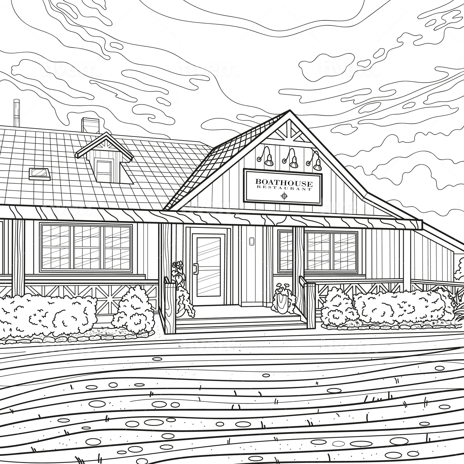 The Old Mission Coloring Book