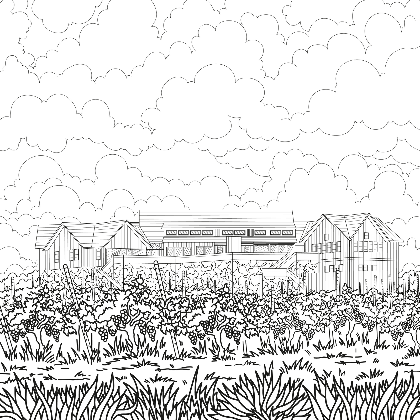 The Old Mission Coloring Book